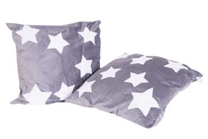 TTS Glow in the Dark Cushions 2pk - Grey