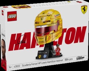 LEGO Editions Scuderia Ferrari HP Lewis Hamilton Helmet