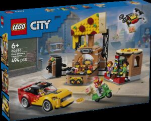 LEGO City Pizza Delivery Experience with Vehicles