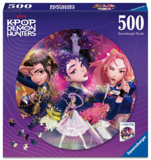 Ravensburger Puzzle 500 pcs KPop Demon Hunters With Poster: For the fans!