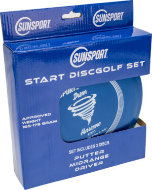 Sunsport Discgolf starter set, 3 pcs