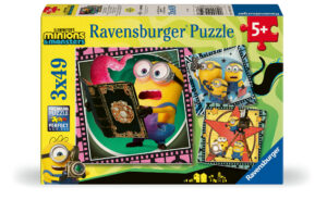 Ravensburger Puzzle 3x49 Pieces: Minions & Monsters Movie