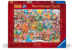 Ravensburger Puzzle 1000 pc  Christmas Cookie Village