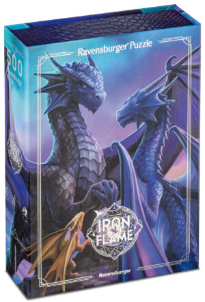Ravensburger Puzzle 500 Pieces: Rebecca Yarros "Iron Flame"
