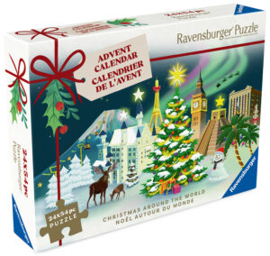 Ravensburger Puzzle Advent Calendar 24x54 Pieces: Christmas Around The World